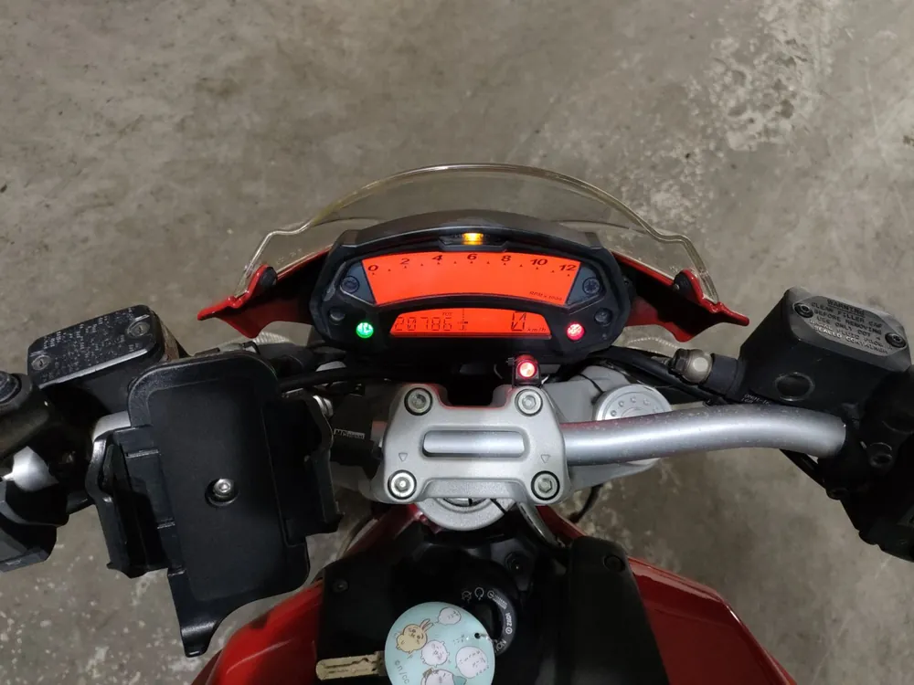 Ducati Monstar 696 2014, красный, фото 5