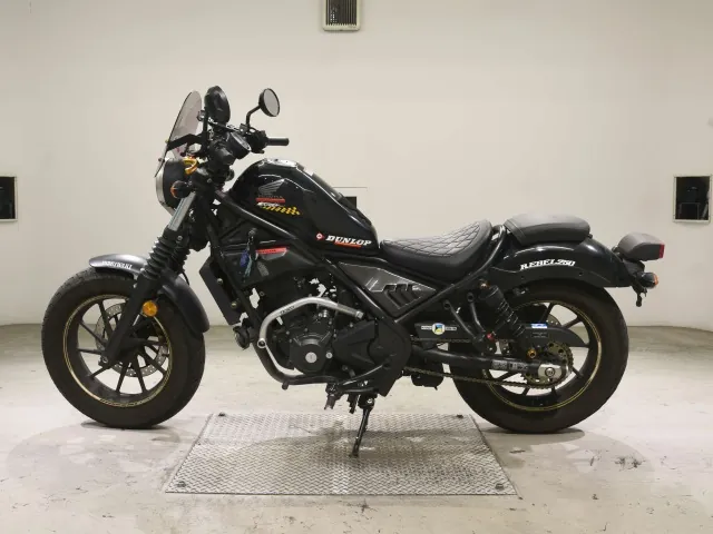 Honda Rebel 250, чёрный, фото 2