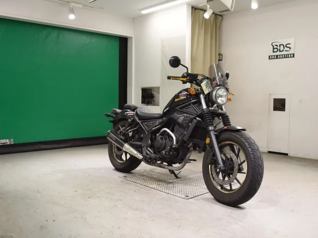 Honda Rebel 250, чёрный, фото 3