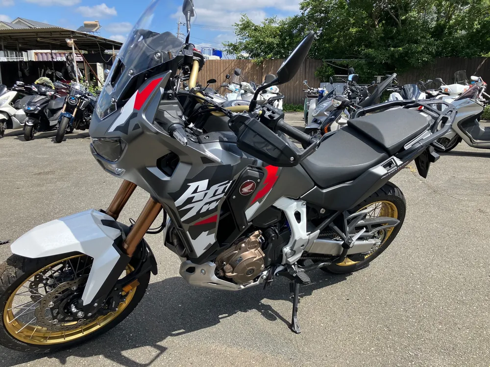 Honda Crf1100L-2D Adventure 2026, gray / red / white, фото 4