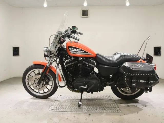 Harley-Davidson XL883R 2006, black | orange, фото 2