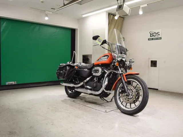 Harley-Davidson XL883R 2006, black | orange, фото 3