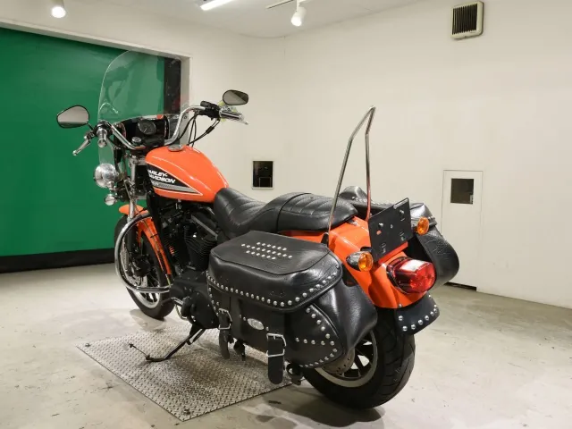 Harley-Davidson XL883R 2006, black | orange, фото 6