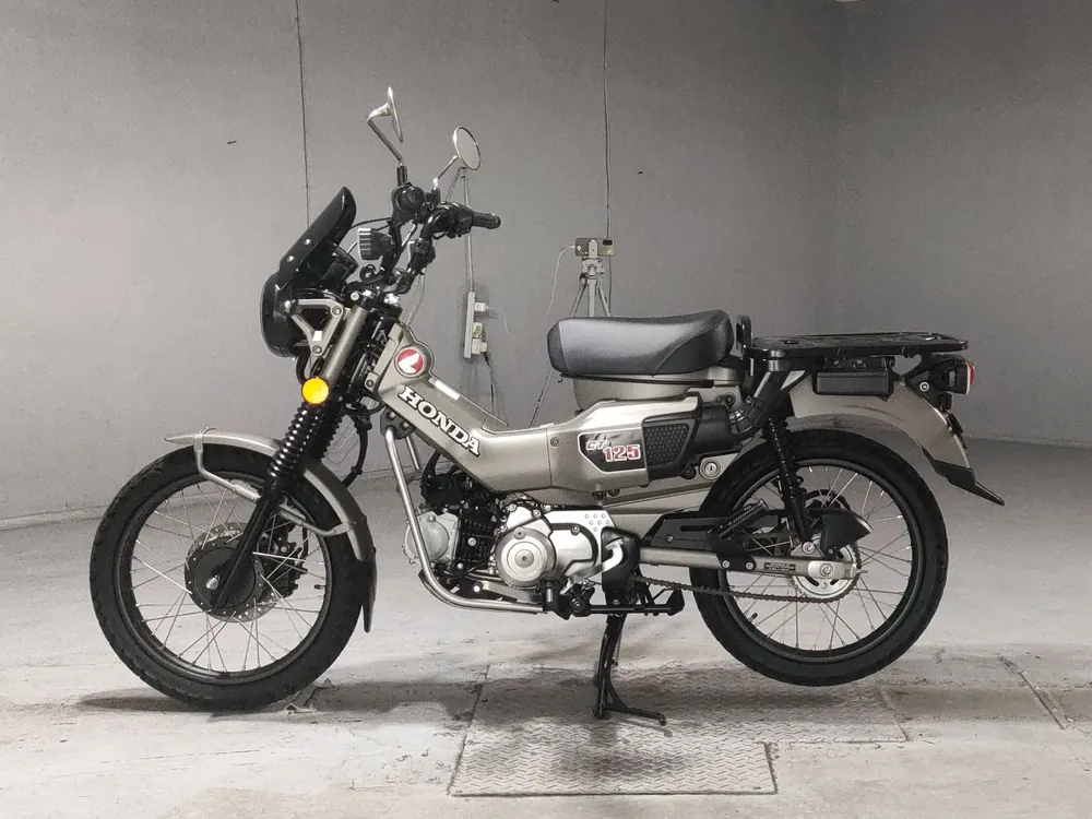 Honda CT125 Hunter Cub, серый, фото 2