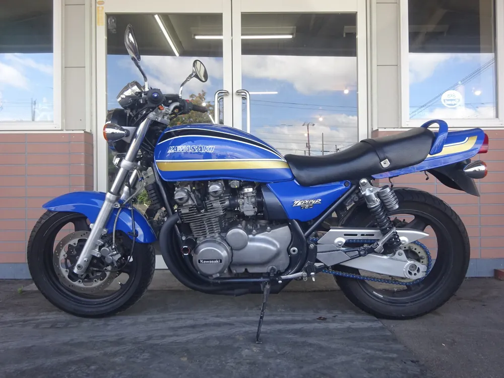 Kawasaki Zephyr750RS 1990, синий, фото 3