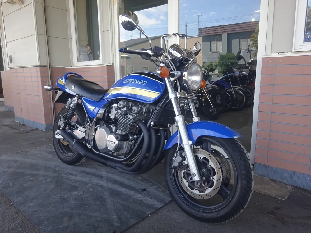 Kawasaki Zephyr750RS 1990, синий, фото 4