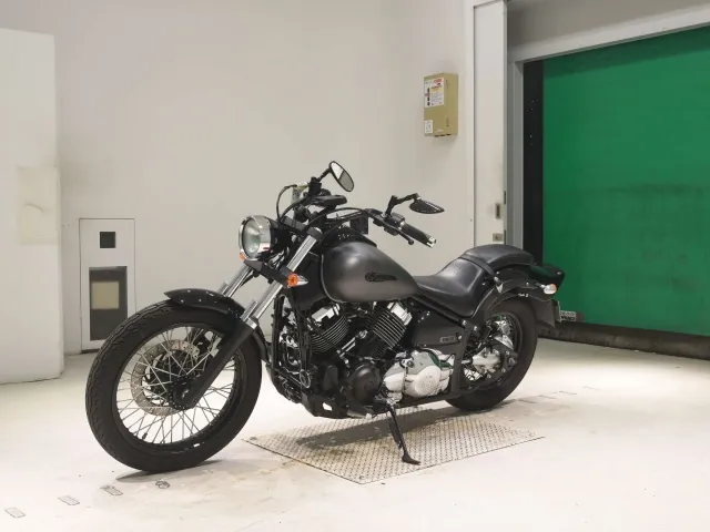 Yamaha Dragstar 400 2016, matt gun, фото 4