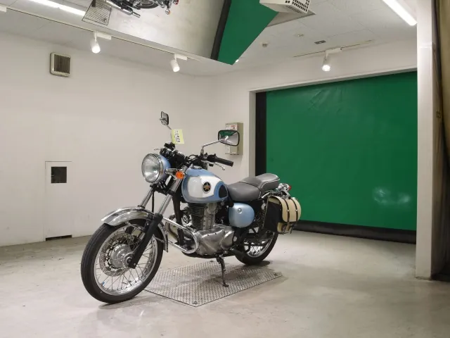 Kawasaki Estrella, light blue, фото 4