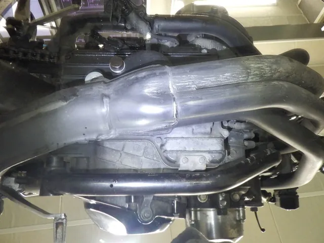 Kawasaki ZRX400-II 1994, чёрный, фото 7