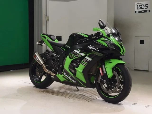 Kawasaki ZX-10RA 2016, black | green, фото 3