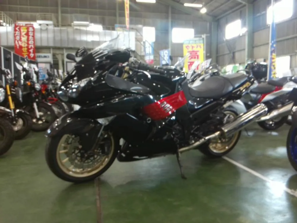 Kawasaki ZX-14 2006, чёрный, фото 2