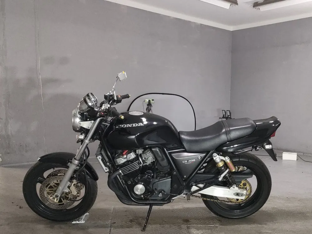 Honda CB400 1996, чёрный, фото 2
