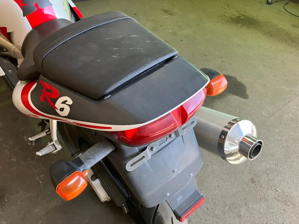 Yamaha 6 2000, red/white, фото 15