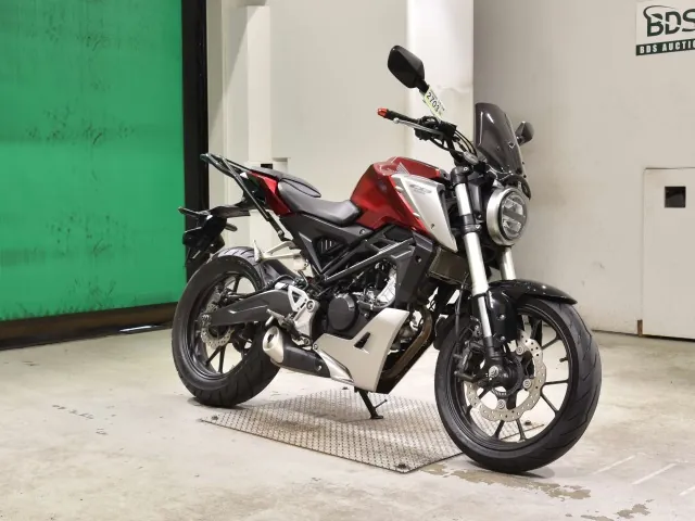 Honda CB125R, красный, фото 3