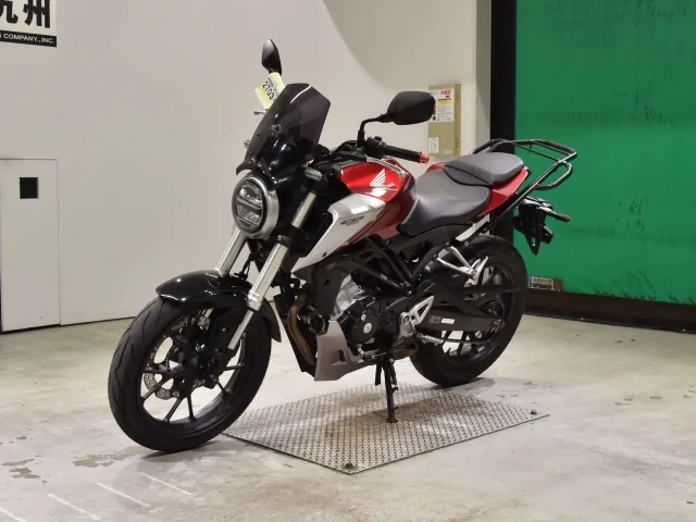 Honda CB125R, красный, фото 4