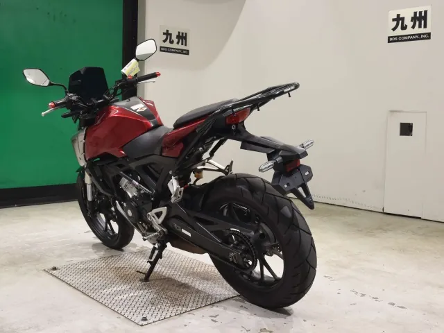 Honda CB125R, красный, фото 6