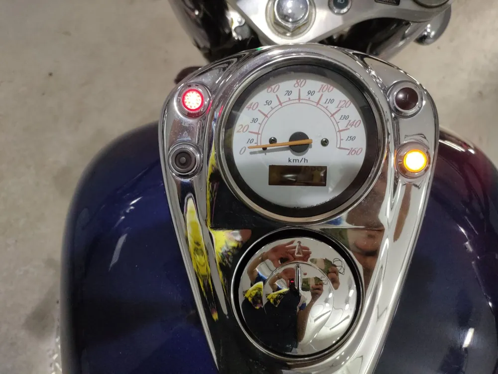 Honda Shadow 400 2003, синий, фото 5