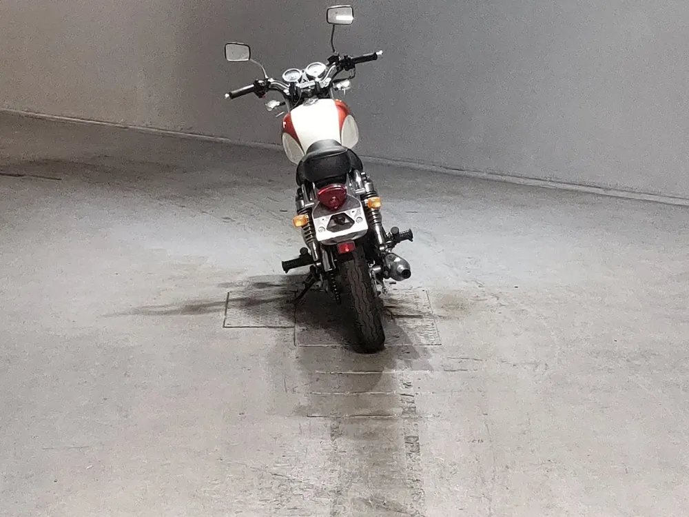 Kawasaki Estrella, белый, оранжевый, фото 4