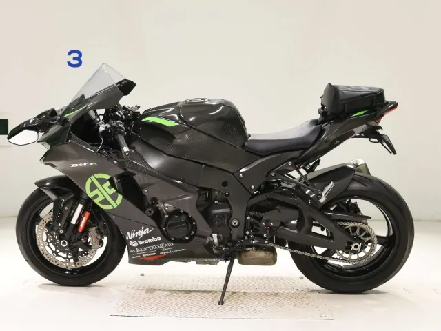 Kawasaki Zx-10Rakrt 2023, carbon, фото 2