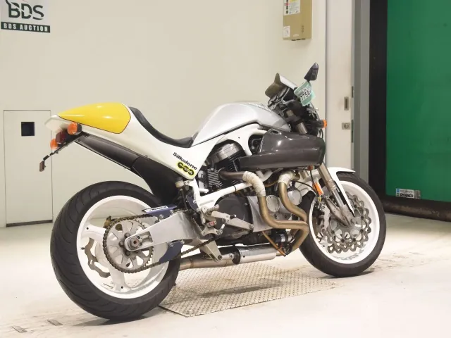 Buell S1 Lightning 1997, белый, серебристый, фото 5