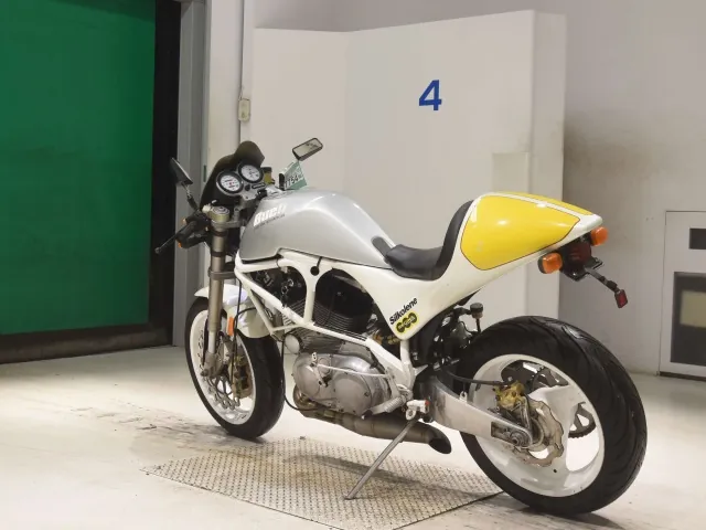 Buell S1 Lightning 1997, белый, серебристый, фото 6