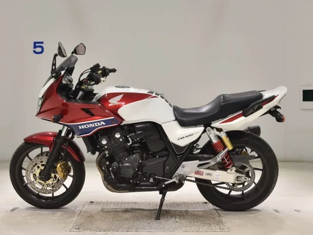 Honda CB400SB 2015, white | red, фото 2