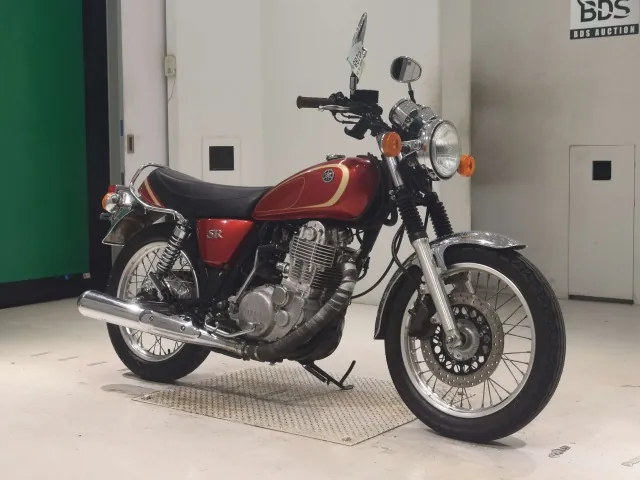Yamaha SR400 2011, красный, фото 3