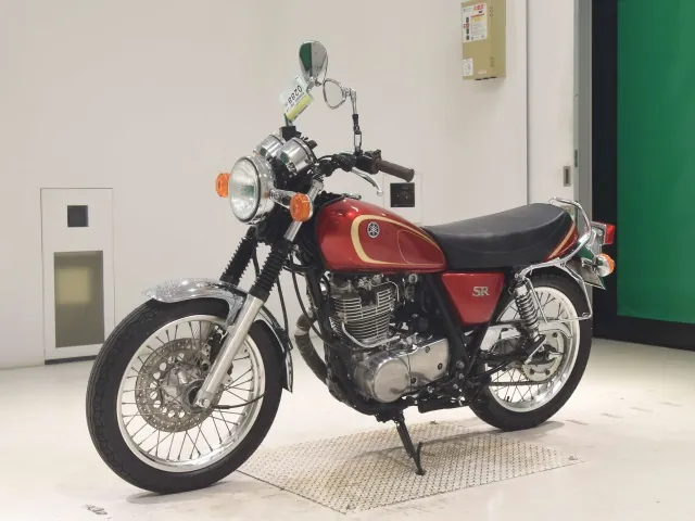 Yamaha SR400 2011, красный, фото 4