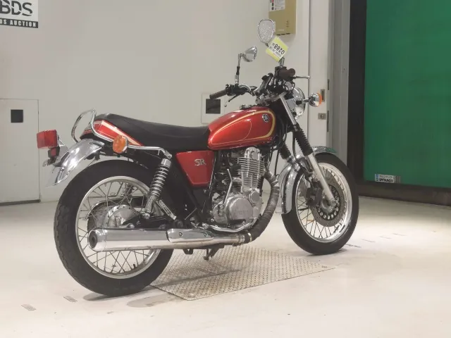 Yamaha SR400 2011, красный, фото 5