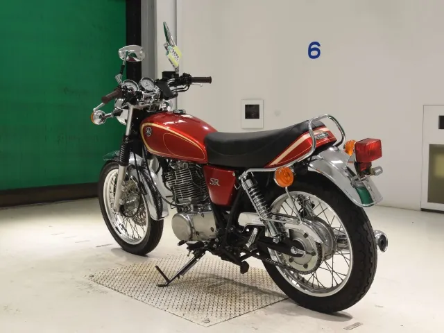 Yamaha SR400 2011, красный, фото 6