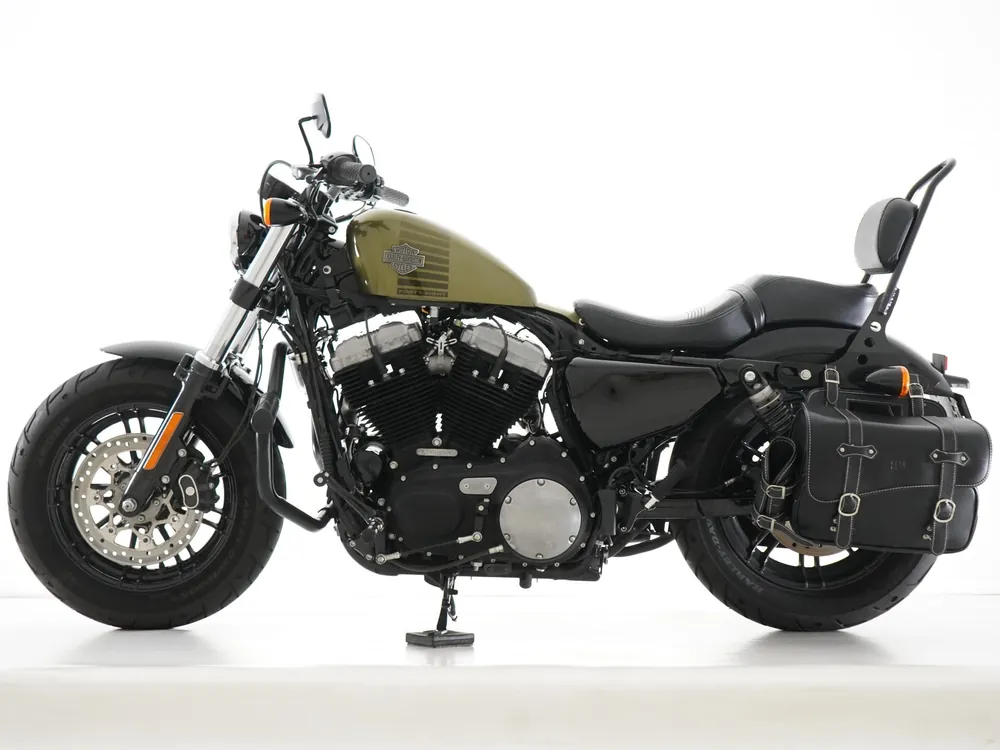 Harley-Davidson XL1200X 2015, зелёный, фото 2