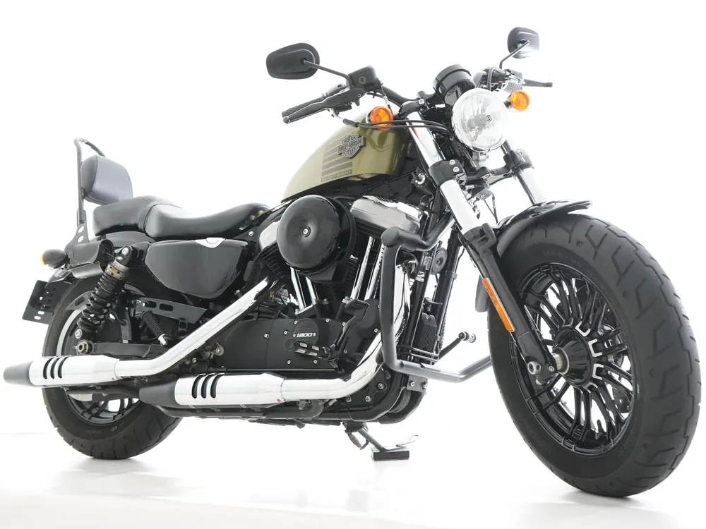 Harley-Davidson XL1200X 2015, зелёный, фото 4