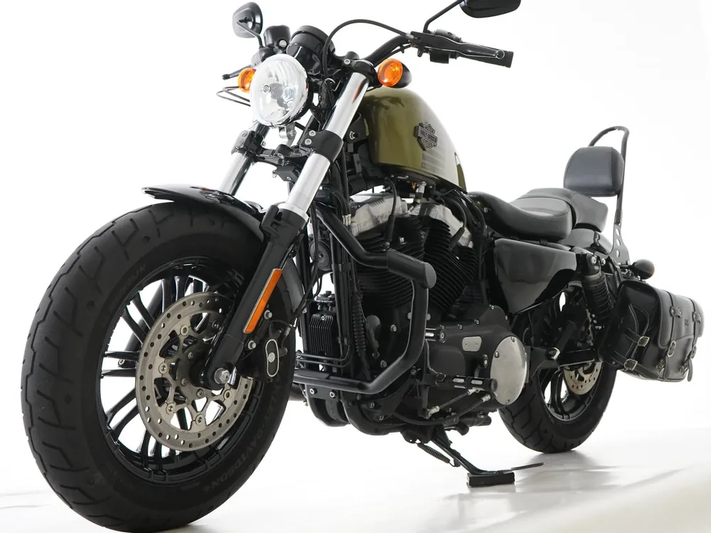 Harley-Davidson XL1200X 2015, зелёный, фото 7