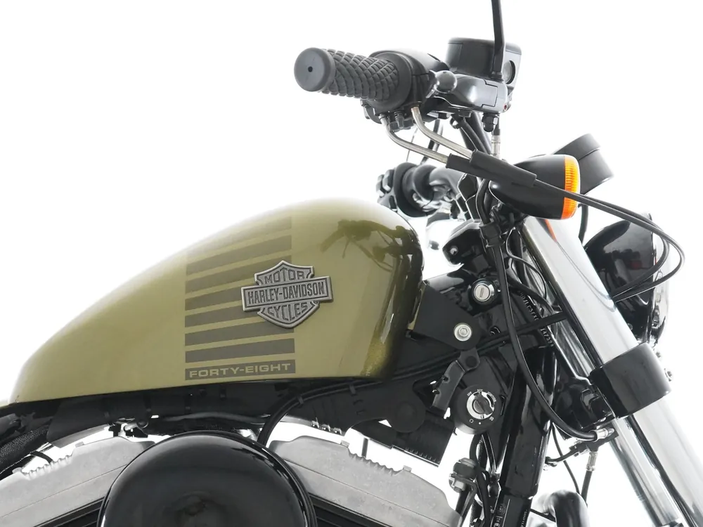 Harley-Davidson XL1200X 2015, зелёный, фото 10