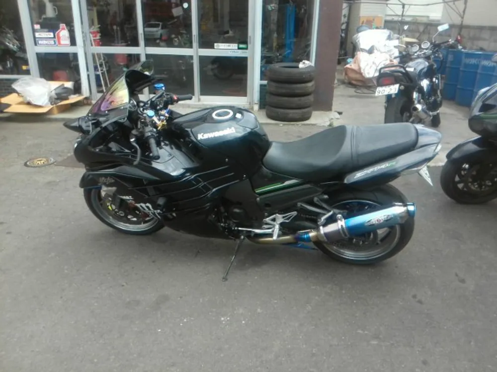 Kawasaki Ninja ZX-14R 2013, чёрный, фото 2
