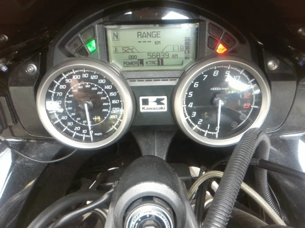 Kawasaki Ninja ZX-14R 2013, чёрный, фото 3