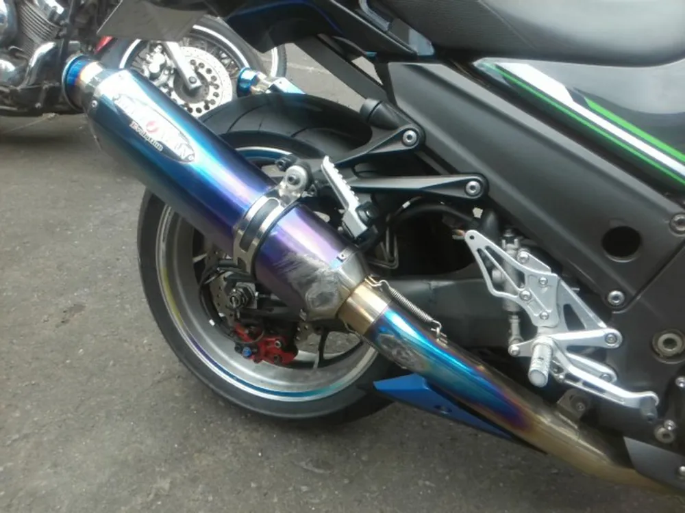 Kawasaki Ninja ZX-14R 2013, чёрный, фото 5