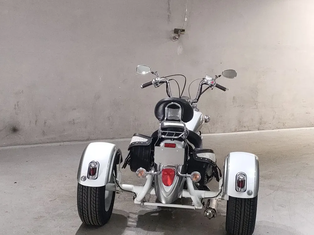 Yamaha Dragstar 1100 2008, белый, фото 4