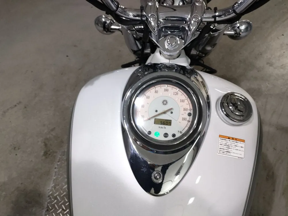 Yamaha Dragstar 1100 2008, белый, фото 5