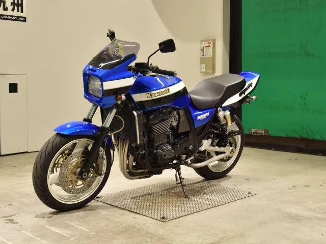 Kawasaki ZRX1100 1998, синий, фото 4