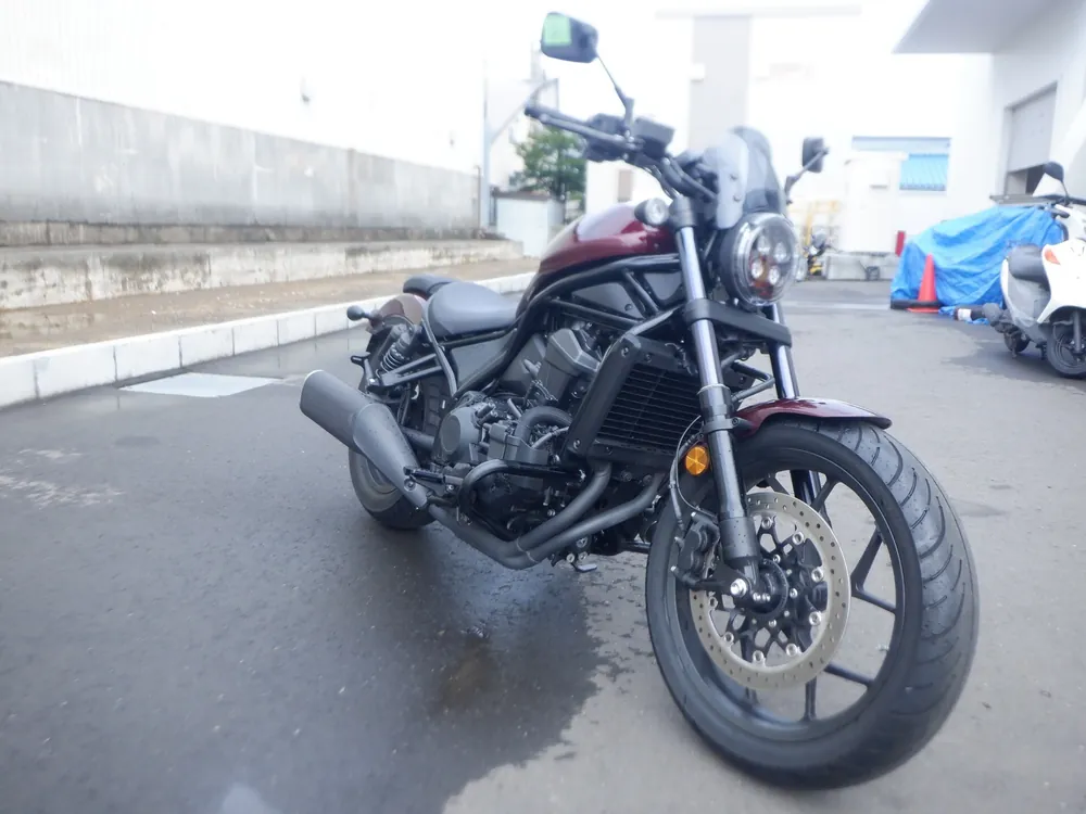 Honda Rebel 2021, w red, фото 4