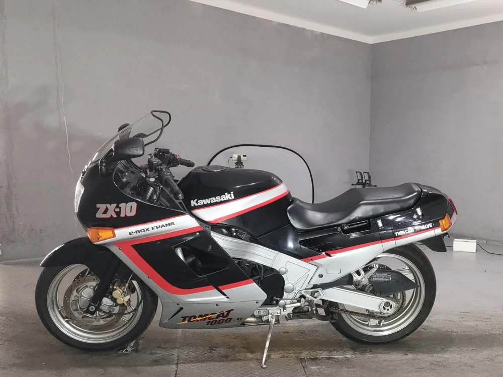 Kawasaki ZX-10 1988, black/gray, фото 2