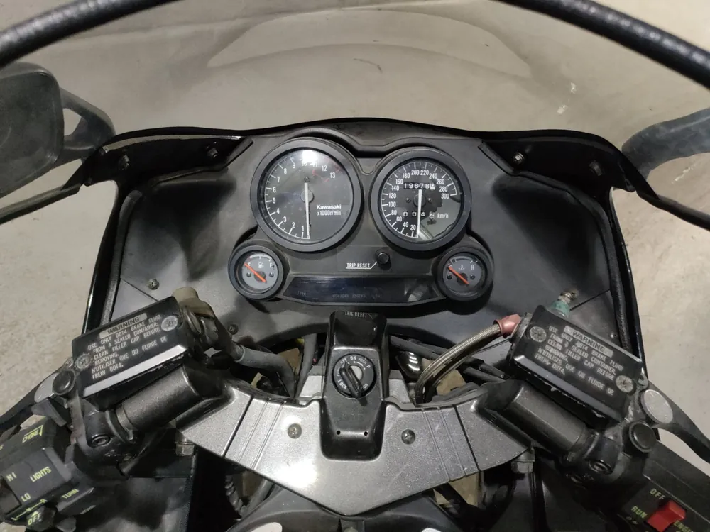 Kawasaki ZX-10 1988, black/gray, фото 5