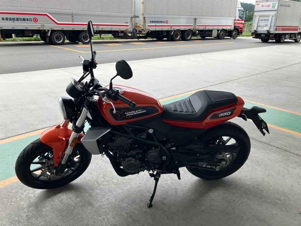 Harley-Davidson X350 2024, оранжевый, фото 3