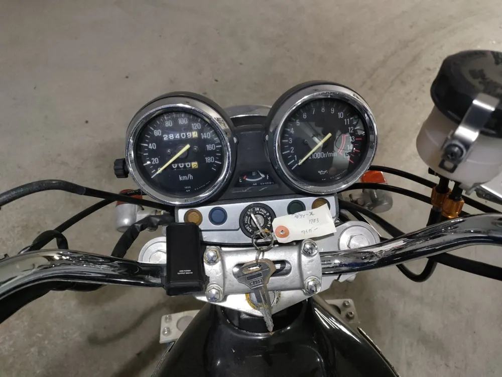 Kawasaki Zephyr 400 1996, black / gold, фото 5
