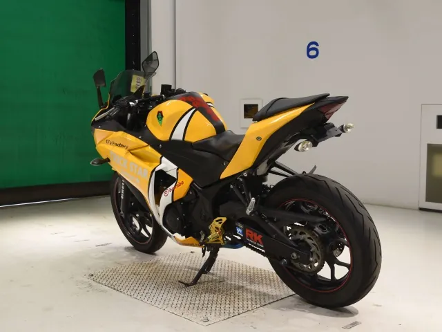 Yamaha MT-03 2015, жёлтый, фото 6