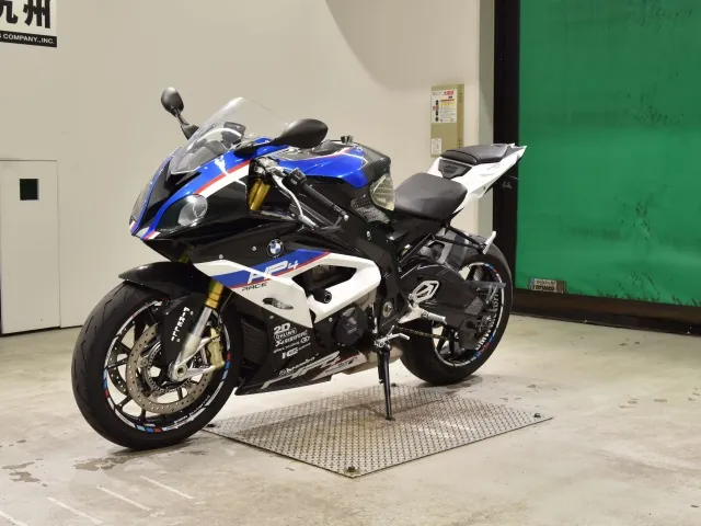 BMW S1000Rr 2017, white | blue, фото 4