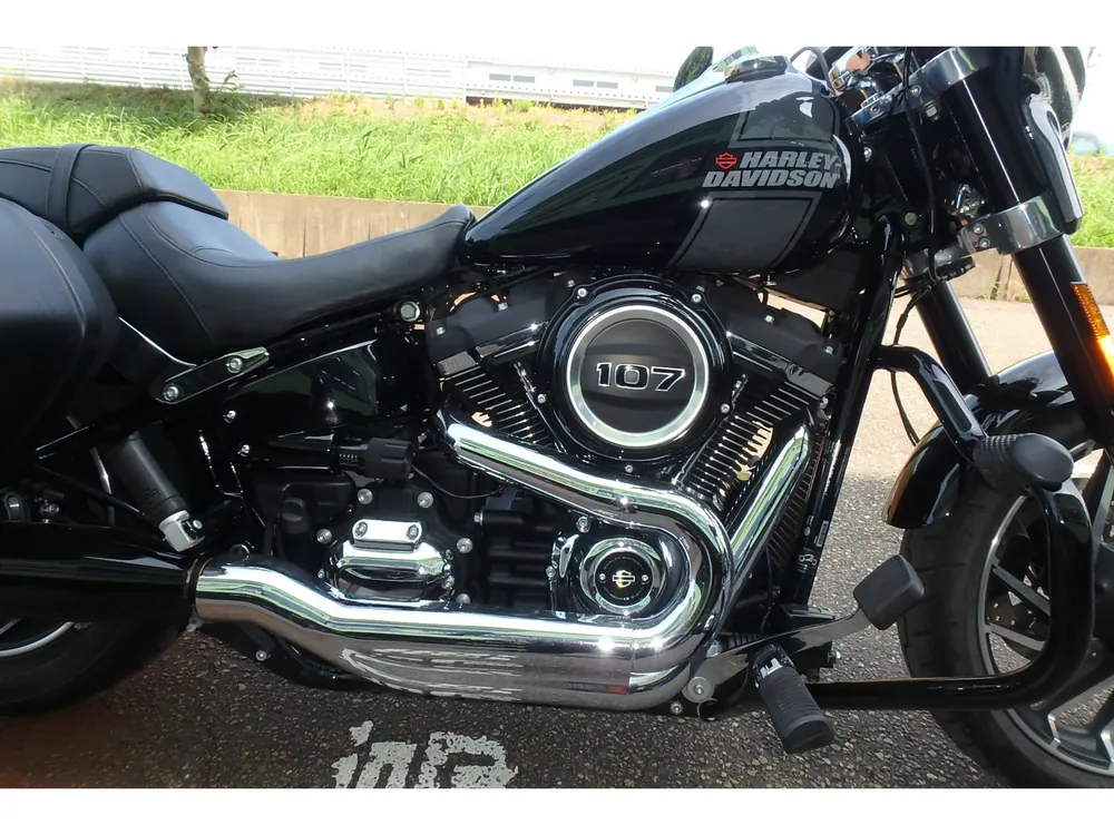Harley-Davidson FLSB 2023, чёрный, фото 5