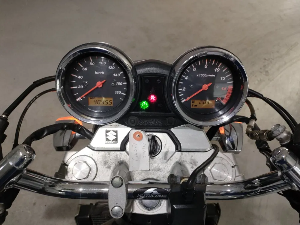 Suzuki GSX400 2009, black/red, фото 5