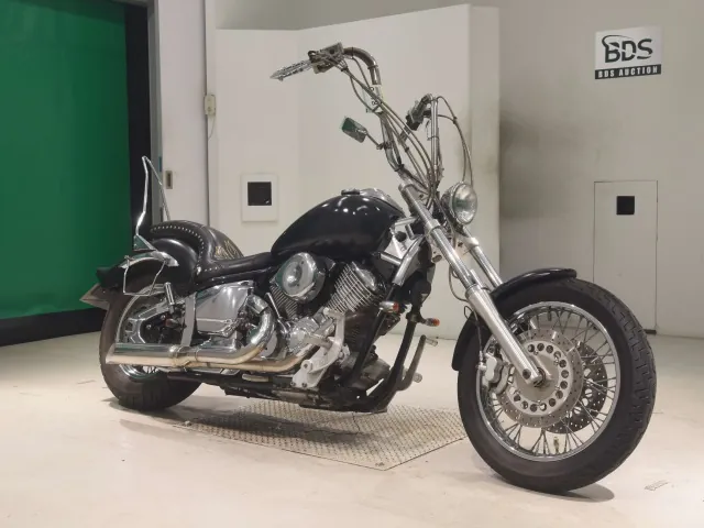 Yamaha Dragstar 1100 2003, matt black, фото 3